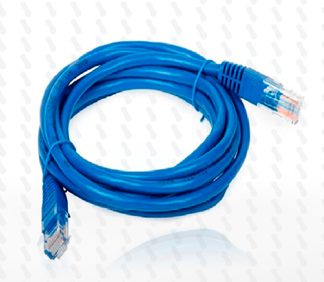 PATCH CORD CAT6 1MT  ROJO/AZUL SATRA