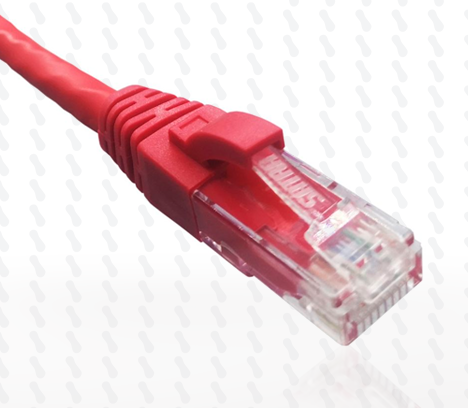 PATCH CORD CAT6 1MT  ROJO/AZUL SATRA