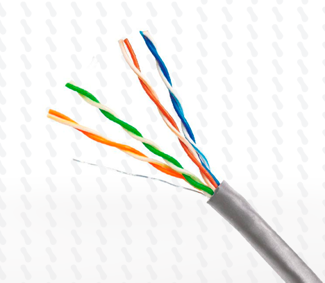 CABLE SOLIDO UTP DIXON CAT.5E 3050 GRIS 305M