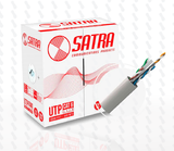 CABLE UTP SATRA CAT6 LSZH-1 24AWG GRIS - CAJA ROJO 305 MT SATRA