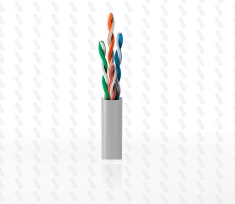 CABLE SOLIDO UTP SATRA CAT 5E SOLIDO GRIS 305M SATRA