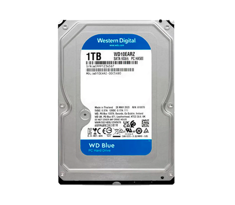 DISCO DURO HDD WESTER DIGITAL WD10EARZ 1TB SATA 3.5" 5400RPM CAVHE 64MB