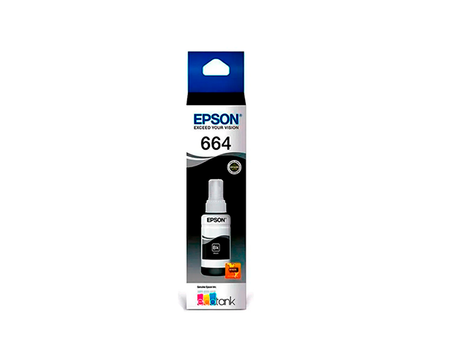 BOTELLA DE TINTA NEGRA EPSON T664