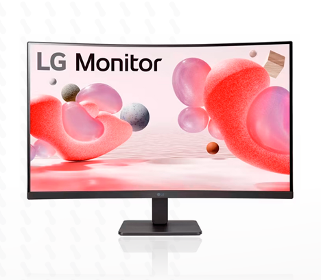MONITOR LG CURVO 32MR50C-B 31.5" FHD VA (1920X1080)100HZ HDMI /D-SUB VGA/HEADPHONE OUT