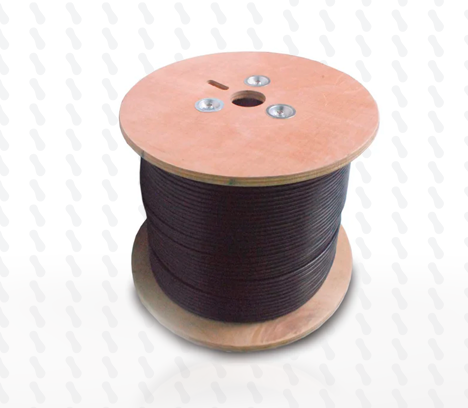 CABLE UTP CAT6 F-UTP/PE 23AWG NEGRO EXTERIOR ROLLO 305 MTS SATRA