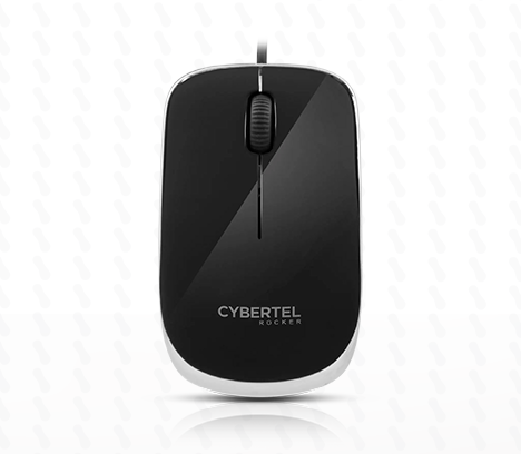 MOUSE ROCKER CYB M202 USB CYBERTEL BLACK