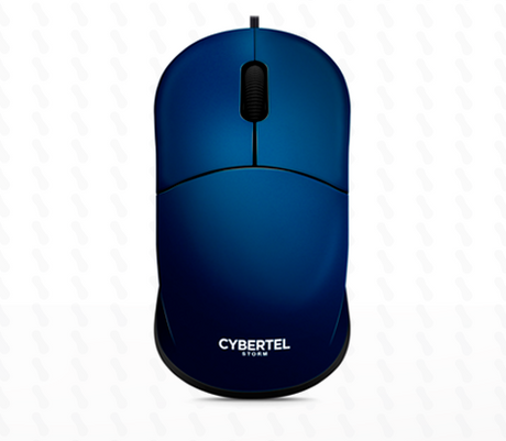 MOUSE CYBERTEL M103X STORM USB - COLORES