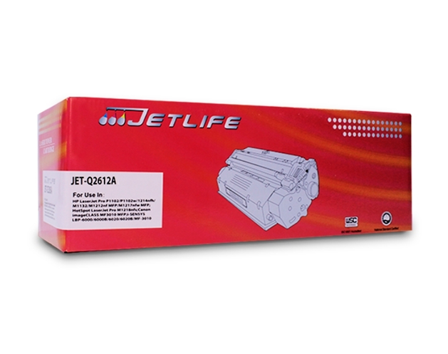 TONER COMPATIBLE HP 12A JETLIFE Q2612A
