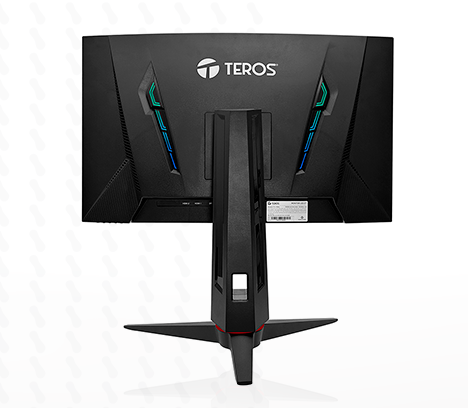 MONITOR TEROS TE-2766G 27" VA CURVO 180 HZ 1920X1080 FHD HDMI / DP / FREESYNC