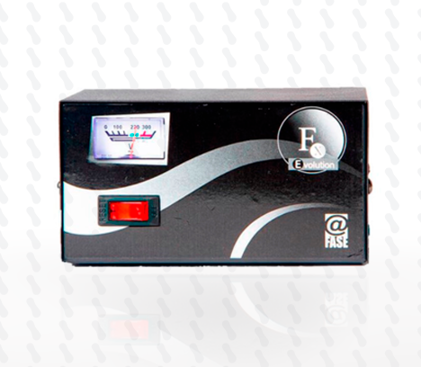 ESTABILIZADOR ELISE FXE-10 SOLIDO 1.0kVA 4TOMAS 220VA