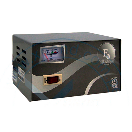 ESTABILIZADOR ELISE FXE-10 SOLIDO 1.0kVA 4TOMAS 220VA
