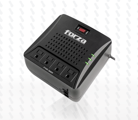 ESTABILIZADOR FORZA FVR-3002 3000VA/1500W 4SALIDAS 220V