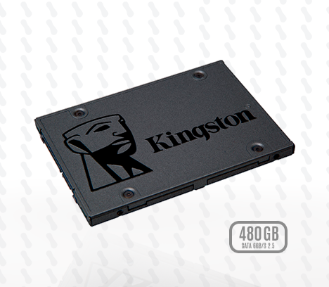 UNIDAD DE ESTADO SOLIDO SDD KINGSTON A400 480GB SATA 2.5"