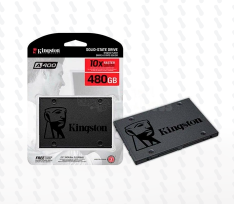 UNIDAD DE ESTADO SOLIDO SDD KINGSTON A400 480GB SATA 2.5"