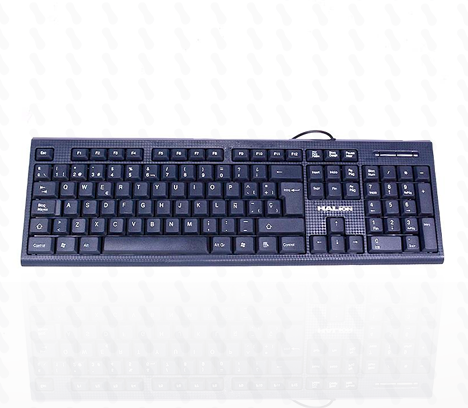 TECLADO STANDAR HALION HA-K390 USB