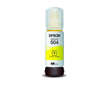 BOTELLA DE TINTA YELLOW EPSON T504