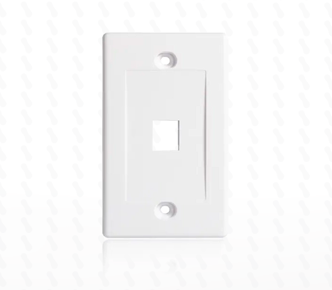 PLACA PARED 1PUERTO LANCOM SMB-FP-040-1
