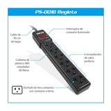 REGLETA FORZA PS-001B 2200W 220V