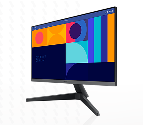 MONITOR SAMSUNG 24" FHD ESSENTIAL S3 (1920X1080) PANEL IPS 100HZ HDMI / DP LS24C330GALXPE