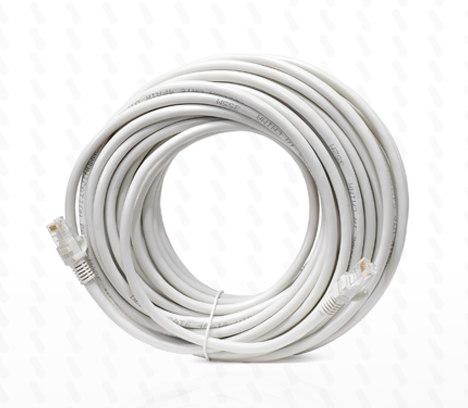 PATCH CORD CAT 6E 15M LANCOM PLOMO