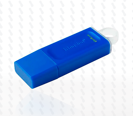 MEMORIA USB KINGSTON DATATRAVELER EXODIA 64GB KC-U2G64-7GB