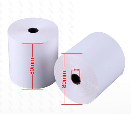 PAPEL TERMICO EN ROLLO 80X80X13 48GR GALLO