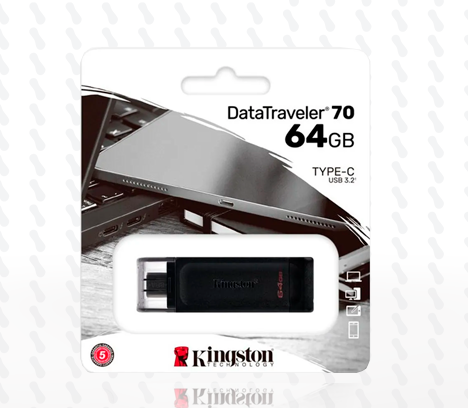 MEMORIA USB KINGSTON DATATRAVELER 70 64GB DT70/64GB
