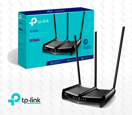 ROUTER TP-LINK DOBLE BANDA ROMPEMUROS AC1350 ARCHER C58HP