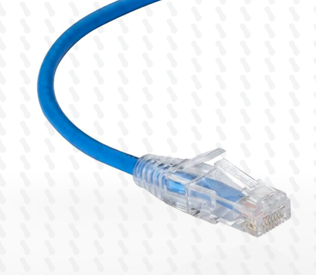 PATCH CORD SLIM CAT6 2MT AZUL SATRA