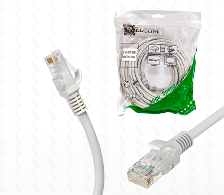 PATCH CORD CAT6 LANCOM 10 METROS - GRIS