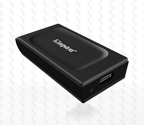 UNIDAD DE DISCO SOLIDO EXTERNO KINGSTON XS1000 1TB USB 3.2 GEN2 TIPO-C